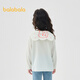 Balabala children's shirt girls 2025 spring new baby children's long-sleeved tops large lapel shirt 208125102001