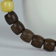 Sandalen wasser-säuglings natürlicher Wildbrunei-Agarholzarmband 8mm9mm Eimer Perlen Schwarzöl Old Agarwood Art Armband [altes Produkt YS6173] Geeignet für Handumfang
