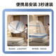 Antarctique Enfants Adulte Mosquito Net Yourt Mosquito Net pas d'installation Mosquito Net Rack 1.8x2M Home Chadow Anti-Fall Foldable