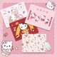 
Fuyan Katie Hello Kitty Mouse Pad Small Cartoon Cute Girl Pink Customizable Computer Keyboard Pad Four Grid-KT Cat [BI-844] 26 cm * 21 cm * 2mm Thickness