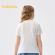 Balabala children's clothing children's short-sleeved t-shirt girls 2025 summer clothes big children quick-drying sweet tops 208225117007