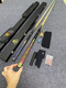 Mystery Mystery Queyu same style billiard cue split Chinese style black eight sandalwood handmade poles complete set of small head snooker Thousand Yuan playing feeling Queyu - with standard box + full set of accessories
