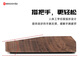 Yishiku (Exco) Black Walnut 87 Soporte de muñeca de muñeca a mano Soporte de muñeca de muñeca de madera de madera de madera Soporte de muñeca de muñeca de muñeca Mecánica Mecánica Log del mouse Muñeco de la almo