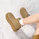 Daphne (Daphne) Botas de nieve con suela gruesa para mujeres 2024 Invierno Nuevas botas de pan tibio botas cortas botas de invierno Amarillo 38 (240 mm) Tamaño estándar