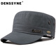Desina spring flat cap men's short brim outdoor leisure all-match peaked cap for all seasons brand flat cap mountaineering sports cap