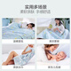 Cotton six-layer gauze thickened towel quilt four-season machine washable blanket pure cotton children's baby nap air-conditioning blanket Caiyun-Lan 90*100CM six-layer cotton gauze