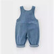 Denim-Overalls für Kinder für Jungen und Jungen Frühlings- und Herbstkleidung 2025 Jungen und Mädchen-Teil-Stück-Jeanshosen Babyhosen Royal Blue Dinosaur Denim Overalls 90 (22-28jin [Jin gleich 0,5 kg])