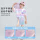 
McTicco Girls Sports Quick Dry Clothes Set Children's Summer Ice Silk Tennis Skirt Big Children's Summer Short Sleeve Badminton Training Suit 9852 Gradient Color + 4352 Gradient 150 150cm