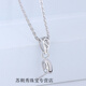 KERLA plated 18k gold buckle head buckle accessories button pendant buckle empty bracket head jade jade clip buckle necklace safety buckle silver-925 pendant buckle