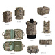 
Not to end 2 sets of carousel tools [Desert + Jungle] Tactical vest quick disassembly combat equipment protective equipment WZHL-13547