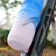 40,000 kilometers bicycle water bottle cradle gradient color mountain road bike water bottle water cup holder cycling equipment blue pink
