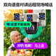 
EAKUN solar camera 4g outdoor wireless monitor for home use 360 ​​degrees without dead angles with night vision panoramic full color tracking without power, no network outdoors without plug-in