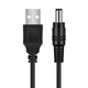 Duoleu Protección de visión adecuada LY699S LY695 699XD Lámpara de escritorio Cable USB Cargador USB DC 5V Agujero redondo Data Cable de alimentación Cable de alimentación [Cable de carga 5.5 mm] Cable de carga