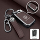 S.Chuang Volkswagen Key Case 2025 Passat Sagitar Lavida Magotan Tanyue Tuyue Tuang Baolai Car Case C [Business Black] Round Mark Bracelet C