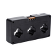 Three-phase integrated current transformer small volume guide rail installation high-precision three-phase electricity meter for AC 380V aperture 43MM 400A/5A 0.5S level guide rail installation