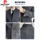 Pierre Cardin high-end stand-up collar tunic jacket for men 2025 spring and autumn new business casual style suit new Chinese suit black single-piece suit M 85-105Jin Jin is equal to about 0.5 kg