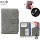 Japan JT passport clip storage bag portable certificate bag air ticket passport bag overseas protection case study abroad rfid card bag gray