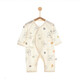 [Belleyi Summer Claimbing Clothes] Baby-Cy-Sisie Summer Summer Long Manche à manches longues Climatisation Baby Coton Ha Vêtements 5251 # Lawn Deer 59cm