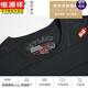 恒源祥爸爸夏装夏季短袖t恤男款50多岁父亲节衣服圆领中老年人男士半袖 CJ9901深蓝 M 165