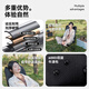 Waterman [high and thickened] outdoor folding chair back reclining chair moon chair camping lunch stool portable fishing chair