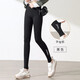 Jedes Mal, wenn Frauen Herbst -Leggings für Frauen Yoga Stretchhose mit engen Haileder lange Hosen für Frauen 6630 Black XL tragen