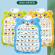 Baby Audio Educación temprana Post Chart for Children Cognitive Voice Reading Machine Baby Puzzle Logic Iluminación Aprendizaje Artifacto 3 Fotos [Pinyin + English + Alfabetización] [Bilingüe de China e Inglés] [Lectura de voz de la persona real]