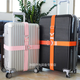 Floß-Kern-Koffer-Gurt-Check-in-Verstärkungsgürtel in Übersee Hebel Ein-Charakter-Cross-Bündelung elastischer Packung Explosionssicheres Elastizitätsband Orange (L)