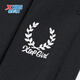 XTEP (XTEP) children's wear-resistant high-elastic skin-skin-printed trousers and skirts for children genuine black 150