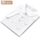 Modal 2025 new summer lapel men's short-sleeved T-shirt casual trendy brand POLO shirt men's collar half-sleeved top white QY679 M