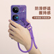 适用华为Pocket2手机壳蛇年新款艺术定制版2025本命年女p50铜钱蛇防摔手机保护壳套 [铜钱蛇粉]四角防摔小羊皮 华为 Pocket 2