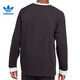 Adidas Clover Adicolor T-shirt à manches longues décontractées à trois doutes pour hommes