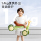 Babybox Children's Balance Bike Toys Jungen und Mädchen Baby Car Scooter vierräderer Roller mit vierrädernem Roller mit 8 Zoll grün