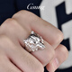 GsunG platinum PT950 ring cold style men's domineering pure platinum wolf ring niche retro versatile wolf head ring. Priced by gram, please contact customer service before bidding.
