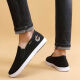 [Fengshengshui] Viejos zapatos de tela de Beijing zapatos casuales de verano para hombres, cómodos y transpirables zapatos de trabajo suave y transpirable, negro -fengshengshui 39