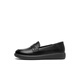 Rote Libelle Frauenschuhe 2025 Frühling Neues Soft-Fit-Ein-Pin-Gelegenheits-Frauen-Einzelschuhe Haus All-Match Mom's Schuhe WJB15810 Black 39