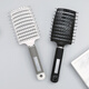 Boyou Com Com Com Com Com Comby Fluffy High Skull Top männliche und weibliche Artefaktöl Kopf Rückenhochrippen Kämmer lockiges Haar Kamm Hair Salon Werkzeug