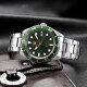 Seiko (SEIKO) men's watch imported from Japan SEIKO No. 5 sports series green plate water ghost luminous diving 4R movement automatic mechanical watch SRPB93J1