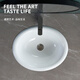 Taichung basin semi-embedded ceramic wash basin oval round above counter basin wash basin under counter basin wash basin 16 inch oval free drain + glue