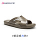 
Luo Fu (Luo Fu) 6196-3 Men's Sandals Deep Khaki 41