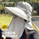 Woodpecker (TUCANO) sun protection hat, unisex sun hat, fishing hat, hiking hat, sun hat, outdoor anti-UV neck protection hat for men