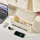 Die Sockel-Speicherbox für Fanye, Kabelbox, Plug-in- und Decknetzteildrahtverwaltungsbox, Desktop Decorative Liring Board Sorting Box