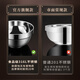 Chuangjingyi wählt die Nahrungsmittelqualität 316 Edelstahlschalen Kinder Reisschalen Doppelschicht Hitze Isolierung Anti-Scenen-Suppenschalen kleine Schalen Eisenschalen Haus 304 große 316 Hongkong Style Schalen 11,5 cm