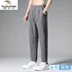 Offizielle marke marken sommer sommer dünne ice seidenhose für Männer und lässige Harun-Fleece-Hose zwei 8814 Schwarzes Fleece + 8814 Gray Fleece XL [120-135jin [Jin gleich 0,5 kg]]