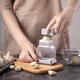 LZJV garlic cutting artifact Korean commercial barbecue restaurant quick manual garlic cutting garlic tool household garlic cutting gray 2 large size