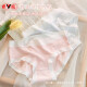 Yalu Unterwäsche für Frauen atmungsaktive Mädchen Mid-T-Taisten Unterwäsche für Frauen Sommer einfache süße Mädchen Unterwäsche Bär 699# Green 1 XL 120-140jin [Jin gleich 0,5 kg]