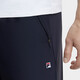 FILA moisture-absorbent quick-drying/cooling men's sweatpants men's basic ice silk dry tennis cuffed knitted trousers RD Sapphire Blue M