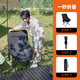 Waterman [high and thickened] outdoor folding chair back reclining chair moon chair camping lunch stool portable fishing chair