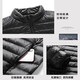 Woodpecker thin down jacket men's short winter warm and cold protection white duck down solid color fashionable casual jacket top clothes men 18819 black (stand-neck down jacket) 2XL (recommended weight 140-160 Jin [Jin equals 0.5 kg])
