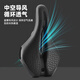 Rock Brothers bicycle seat saddle mountain road bike seat cushion comfortable hollow racing cycling accessories black