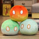 Bonath Genshin Impact Peripheral Slime Element Pillow Two-dimensional Game Gift Cos Plush Toy Doll Doll Cushion Slime Style 10cm